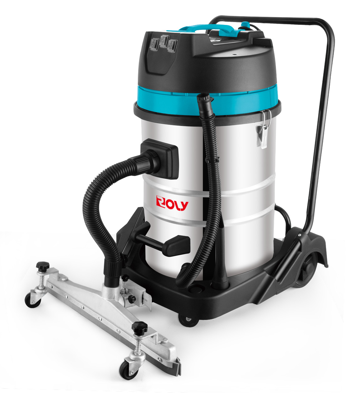 WL70 70L big industrial wet and dry with 2 motors vacuum cleaner